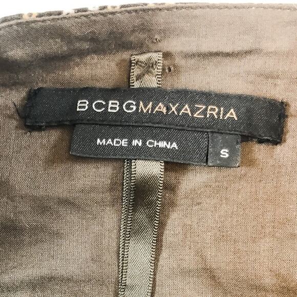 BCBGMAXAZRIA Halter Boho Indie Blouse Womens Size S - Picture 3 of 8